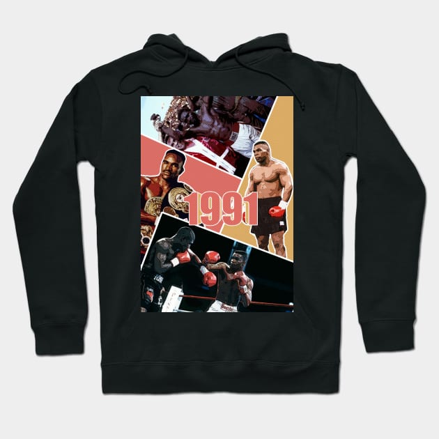 L'Année de la Boxe 1991 Hoodie by Cap'tain Crochet / Captain hook chronicles